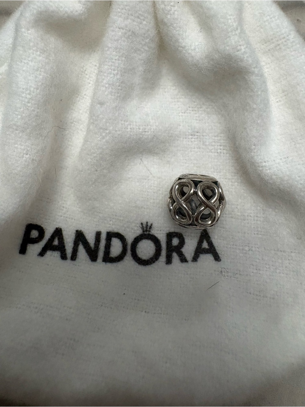 Pandora Silver Infinity Knot Charm